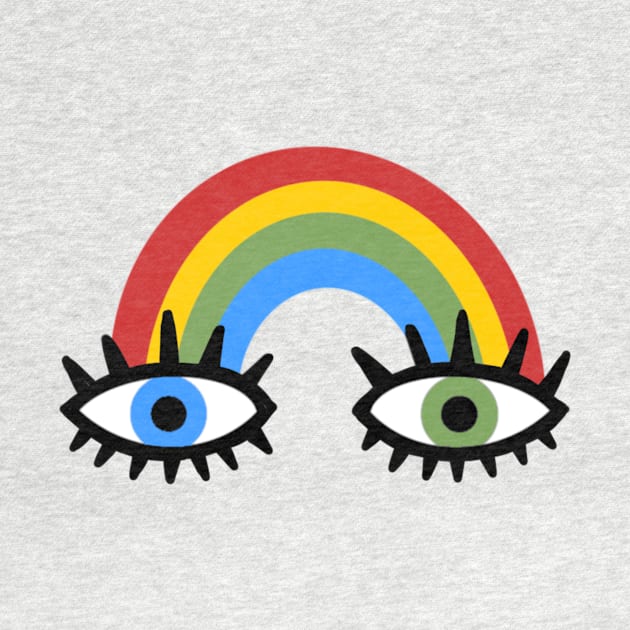 rainbow eyes by MugDesignStore